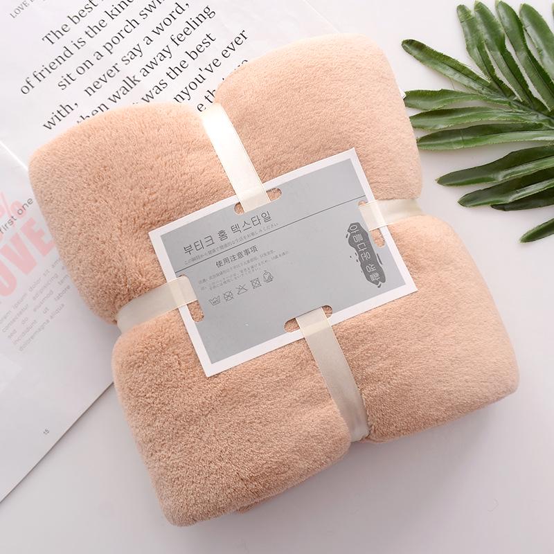 Thickened Absorbent Coral Fleece Edge Towel Gift Box - Soft, 300g for Home Face Washing