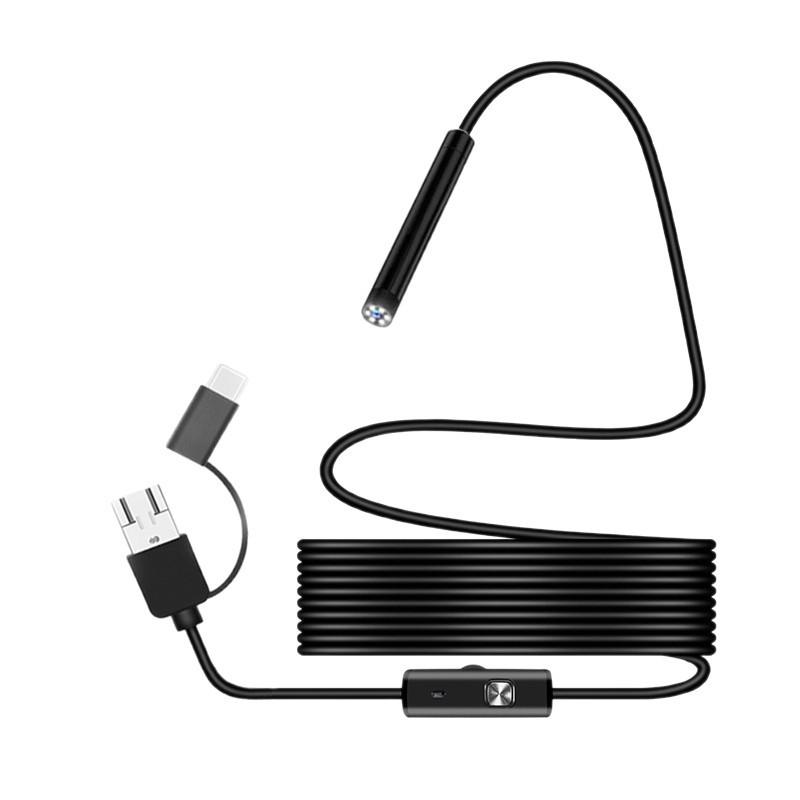 7mm Type-C Mobile Endoscope: HD Inspection Probe for Home Appliance and Pipeline Repair