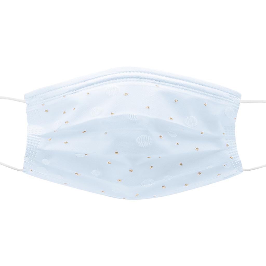 Vierschichtige bedruckte Einwegmaske für Erwachsene, atmungsaktive Mode-Maske 10 Stück