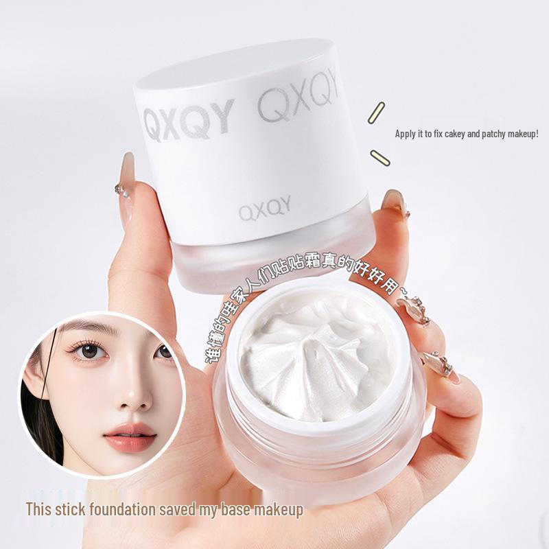 

QXQY Super Natural Face Concealer & Moisturizing Primer Stick - Invisible Pores, No Caking, Bare Skin Finish.