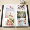1Pcs 300 Pockets Linen Photo Album Slip-in Interleaf Type 6 Inch Photo Storage Book Picture Albums