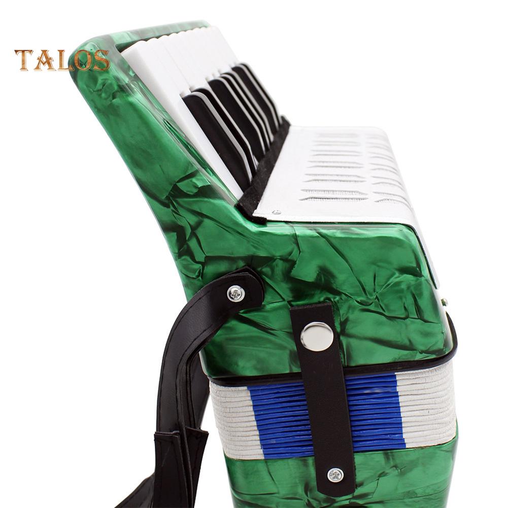 Hellblau 17 Key 8 Bass Piano Akkordeon Keyboard Instrument für Geschenk Hellblau 17 Key 8 Bass Piano Akkordeon Keyboard Instrument für Geschenk