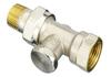 RLV- 15 straight return valve for individual shut-off of the radiator during
