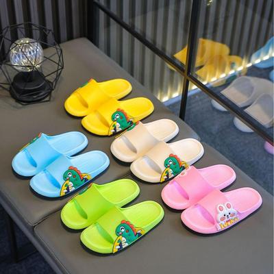 Non-Slip Dinosaur Cartoon Baby Bath Slippers for Boys