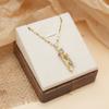 LATS Stainless Steel Couple Hugging Pendant Necklace for Women Men Silver Love Chain Good Friend Gifts Jewelry