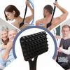 Foldable Massage Scratcher Extra Reach Back Relief Tool Pet Friendly Brush Soft Nylon Tip Durability  Pink