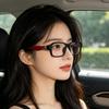 Square Shape Sport Glasses Anti-Blue Light Plain Glasses Stylish Full Frame Glasses  Computer Work