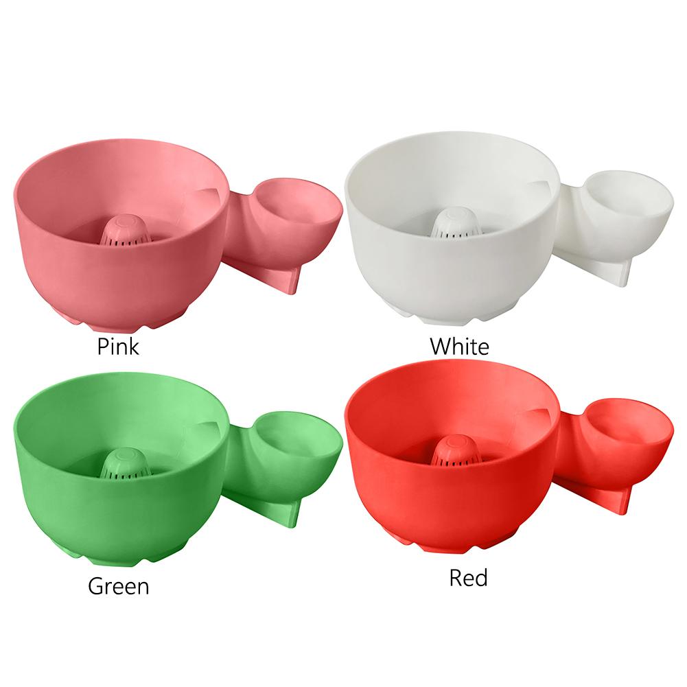 Vegetable Washer Portable Fruit Wash Bowl Food Washing Spinner Automatic Cleaning Machine for Kitchen Draining rosso
