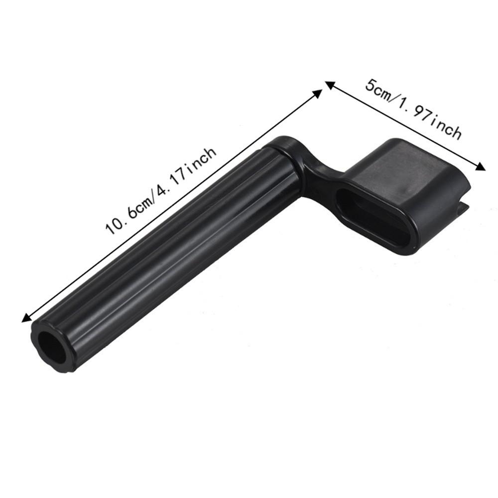 3PCS Plastic Material Bridge Pin Puller Black Color Guitar Peg Winder  Guitar Bass String Change