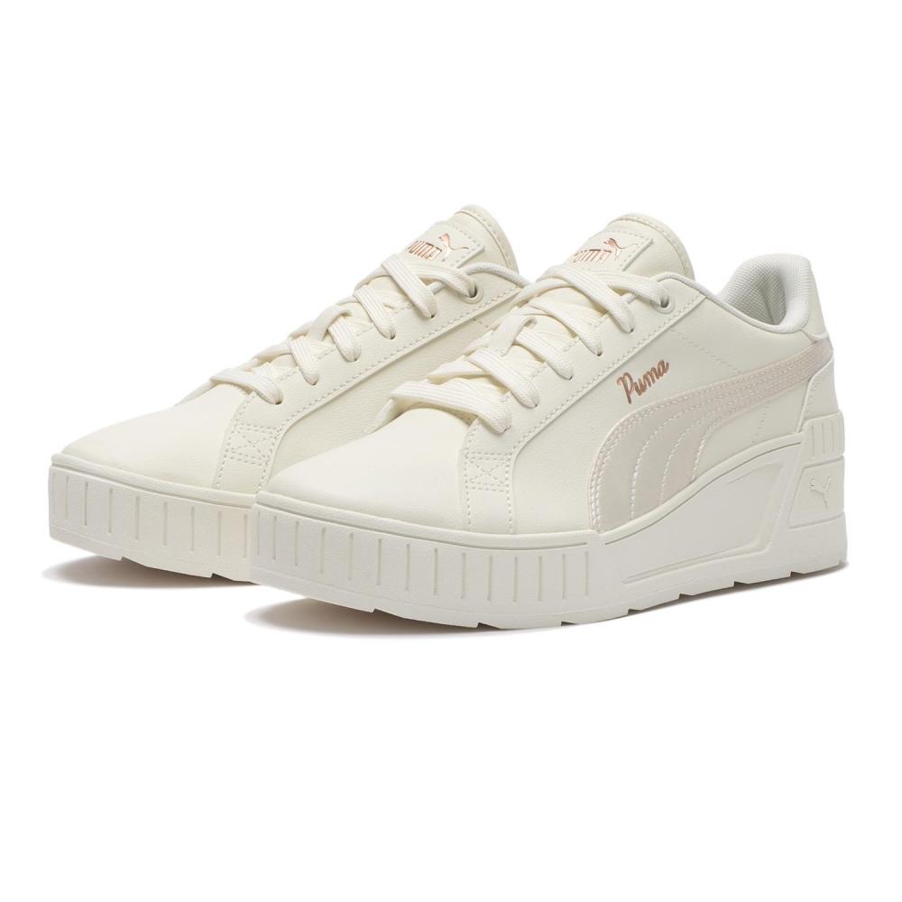 Puma Carmen Wedge Mu  01f .ivory 408939  01f .ivory