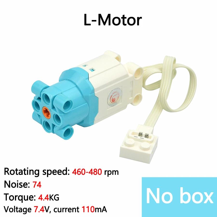 Technical Motor Parts Building Block Compatible Technical Mechanical Group MOC PF Power Function Upgrade XL-M-Servo Motor Leduo