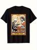 Men's Casual Short Sleeve T-Shirt - Humorous Skeleton Nail Tech Graphic Print, B