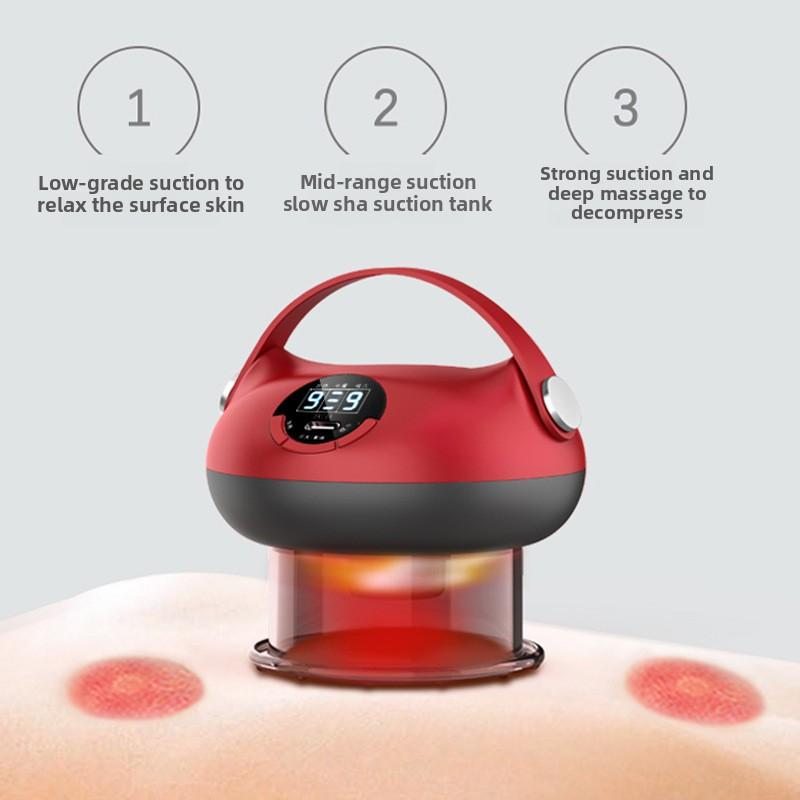 Koppningsanordning, Elektriskt skrapinstrument, Gnidning av mage, Rygg, Axel och Nacke Massagetillbehör, Helkroppsmassage