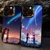 Anime Y-Your Name Phone Case for iPhone 17,16,15,14,13,12,11,Pro,X,Xs,Max,Plus Shockproof Cover