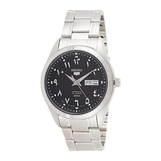 

Seiko SEIKO Watch Men s SNKP21J1 Seiko 5 SEIKO5 Automatic Winding Black Silver Black m-sto1 [Parallel Import]