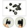 6 tapones para manillar de bicicleta MTB de carretera, tapones para extremos de manillar, tapas de manillar de plástico PVC, topes para extremos de manillar