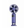 Portable 100-Speed Mini Handheld Neck Fan with Digital Display