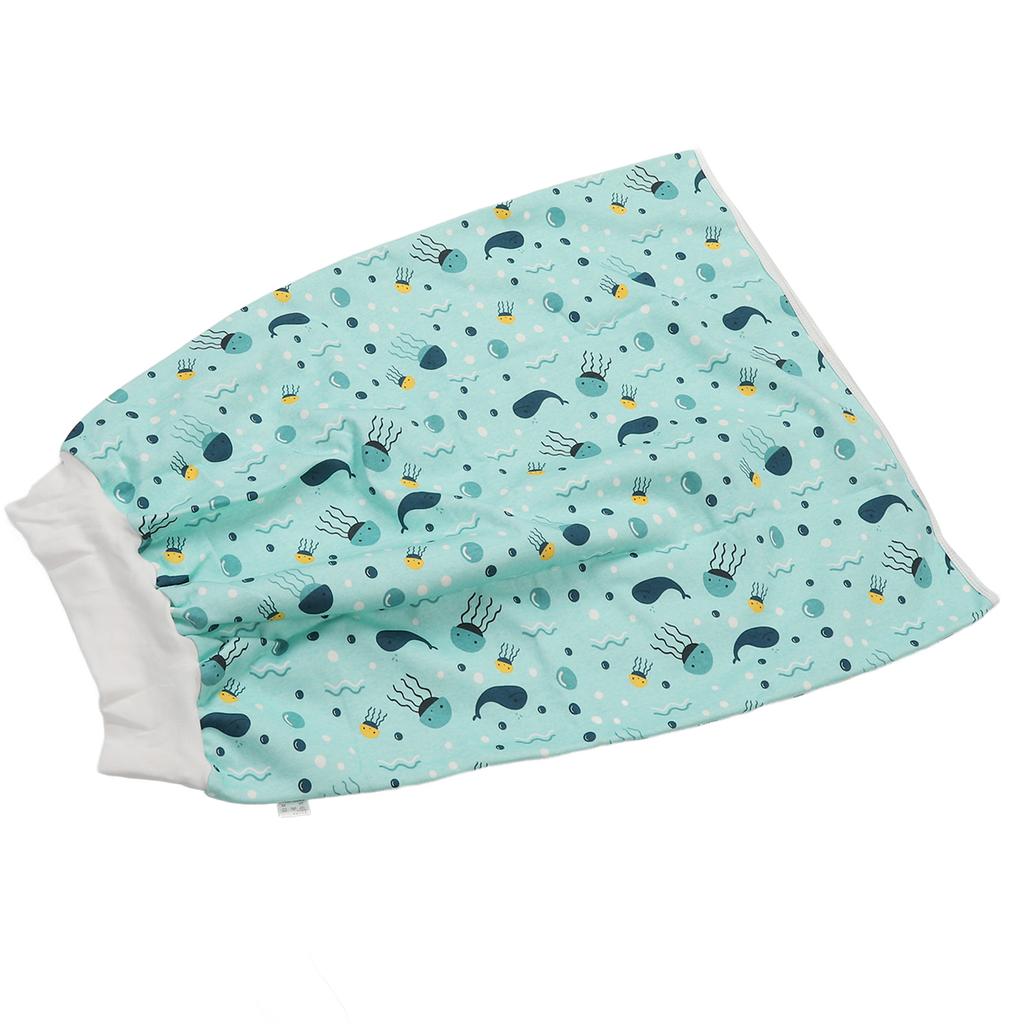 Windelrock für Erwachsene Tragbare Inkontinenzmatte Waschbarer Baumwollstoff Wiederverwendbare Windel Bettunterlage