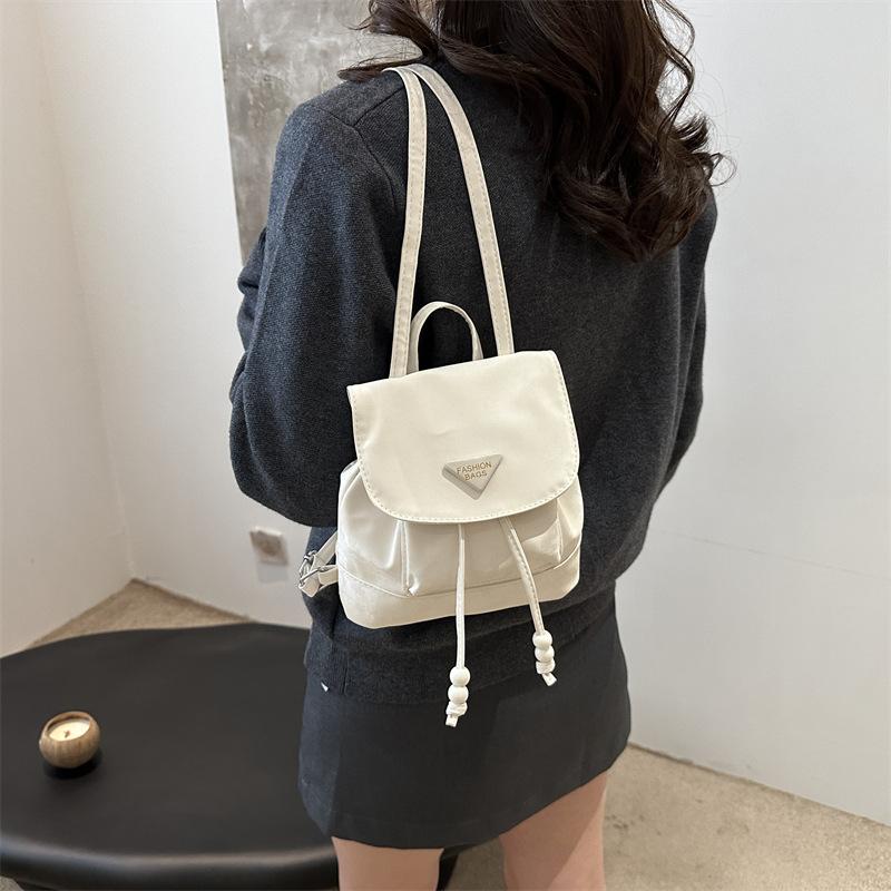 Backpack for Girls New Fashionable Design Backpack Simple and Fashionable Shopping Bag Lightweight Large Capacity Backpack