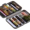 Bassdash Fly Fishing Fly Set Trout Bass Fishing with Fly Box 36/64/72/76/80/96 Pieces with Dry Flies/Wet Flies, Nymphs, Streamers, Poppers
