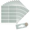 300 Pcs Grey Reward Scratching Card Film Paper Small Cards Durable Coating Stickers  Office