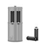2er-Pack Wasserfilter-Ersatz Edelstahl Wasserreiniger Aktivkohleblock Effiziente Filtration Abnehmbar für Reisen