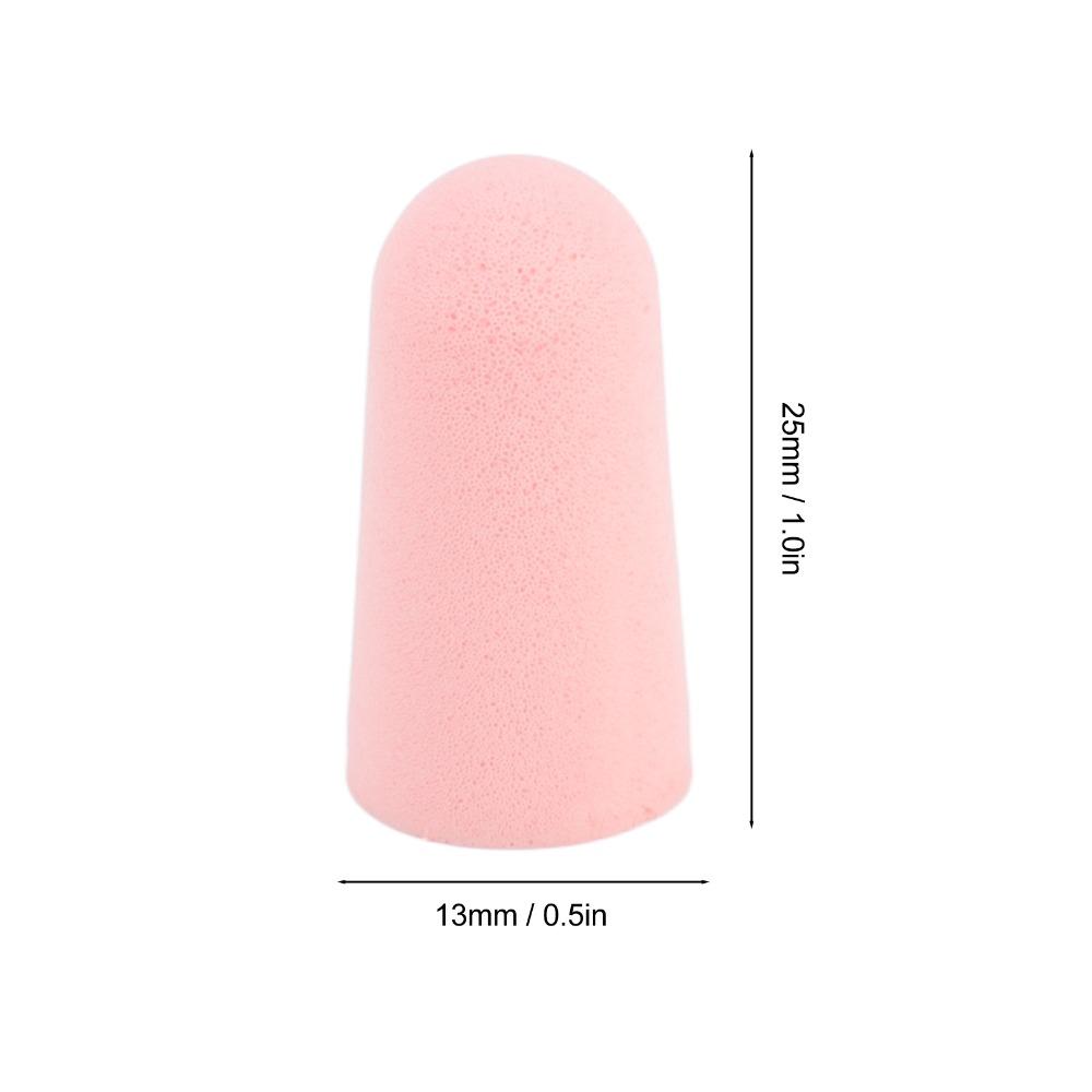 120Pcs Pink Slow Rebound Foam Ear Plugs Slow Rebound Sponge 2.5*1.3cm Pink Sound Insulation Ear Protectors