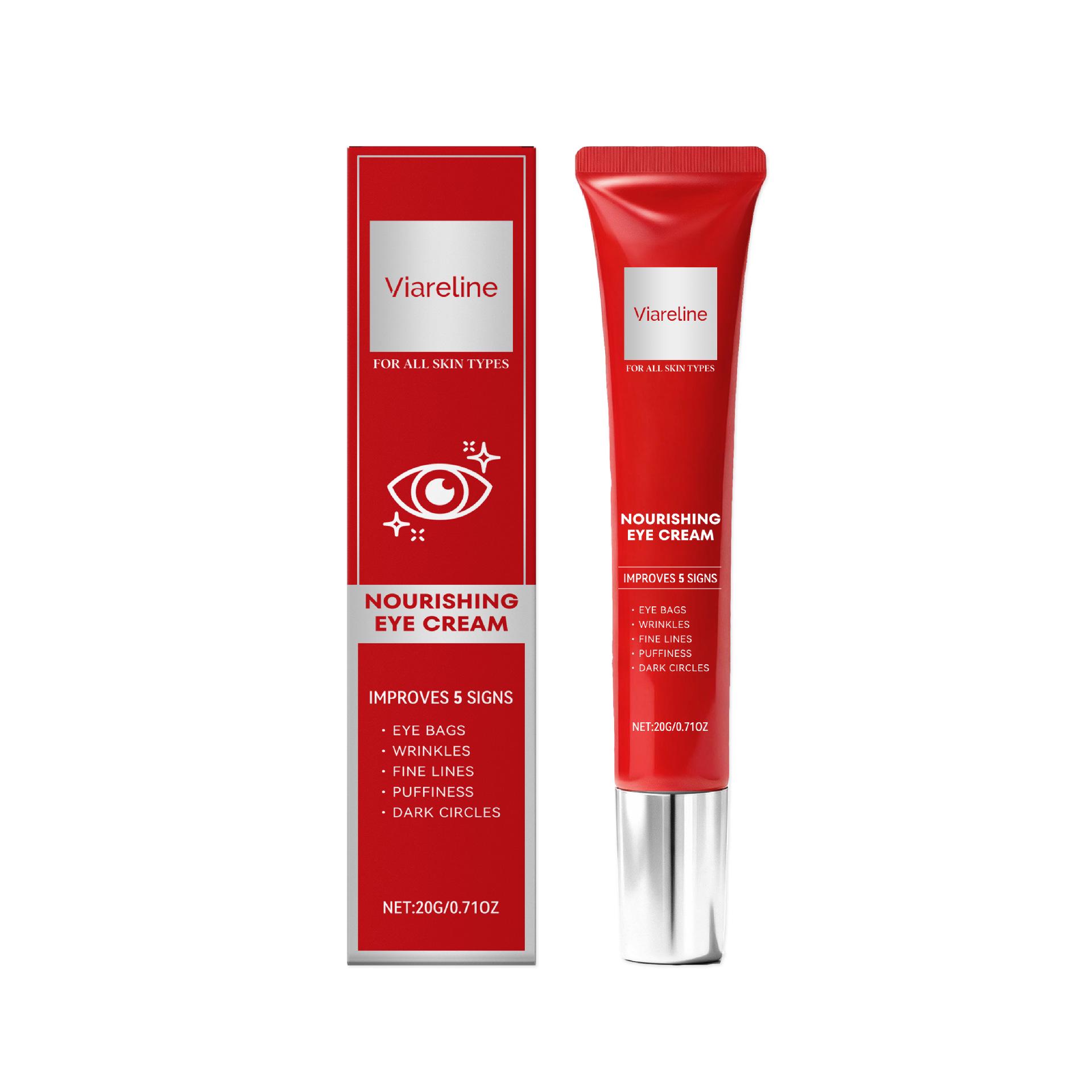 VIARELINE Retinol Eye Cream - Hydrating & Moisturizing Daily Care for Fine Eye Skin