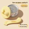 Multifunctional Silicone Cat Food Spoon and Can Opener with Sealing Box
