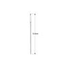 20cs Large Eye Leather Sewing Needles with Clear Bottle Stainless Steel Large Eye Needles Knitting Needles Embroidery Needles