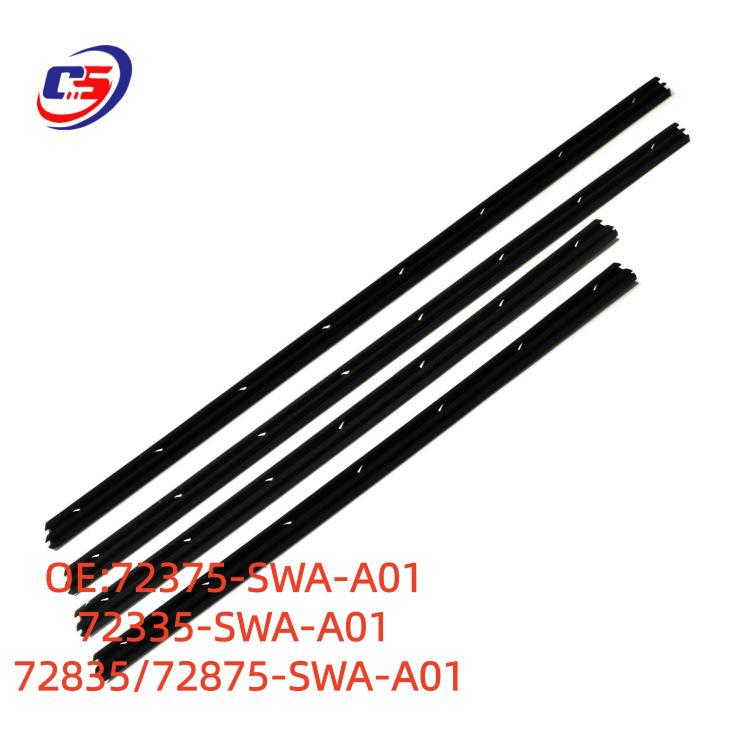Honda Glass Inner Weatherstrip Suitable for 72335-SWA-A01, 72375-SWA-A01, 72835-SWA-A01 72375-SWA-A01 72335-SWA-A01 72835/72875-SWA-A01