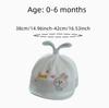 Infant Hat for Boys and Girls, Toddler Sun Hat, Newborn Baby Sun Hat,Embroider Adjustable Breathable Baseball Cap for 0-6 Months