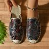Fashion Women Flats Casual Slippers Fashion Weave Shoes Breathable Slippers Designer Platform Shoes 2025 Autumn New Shoes for Women