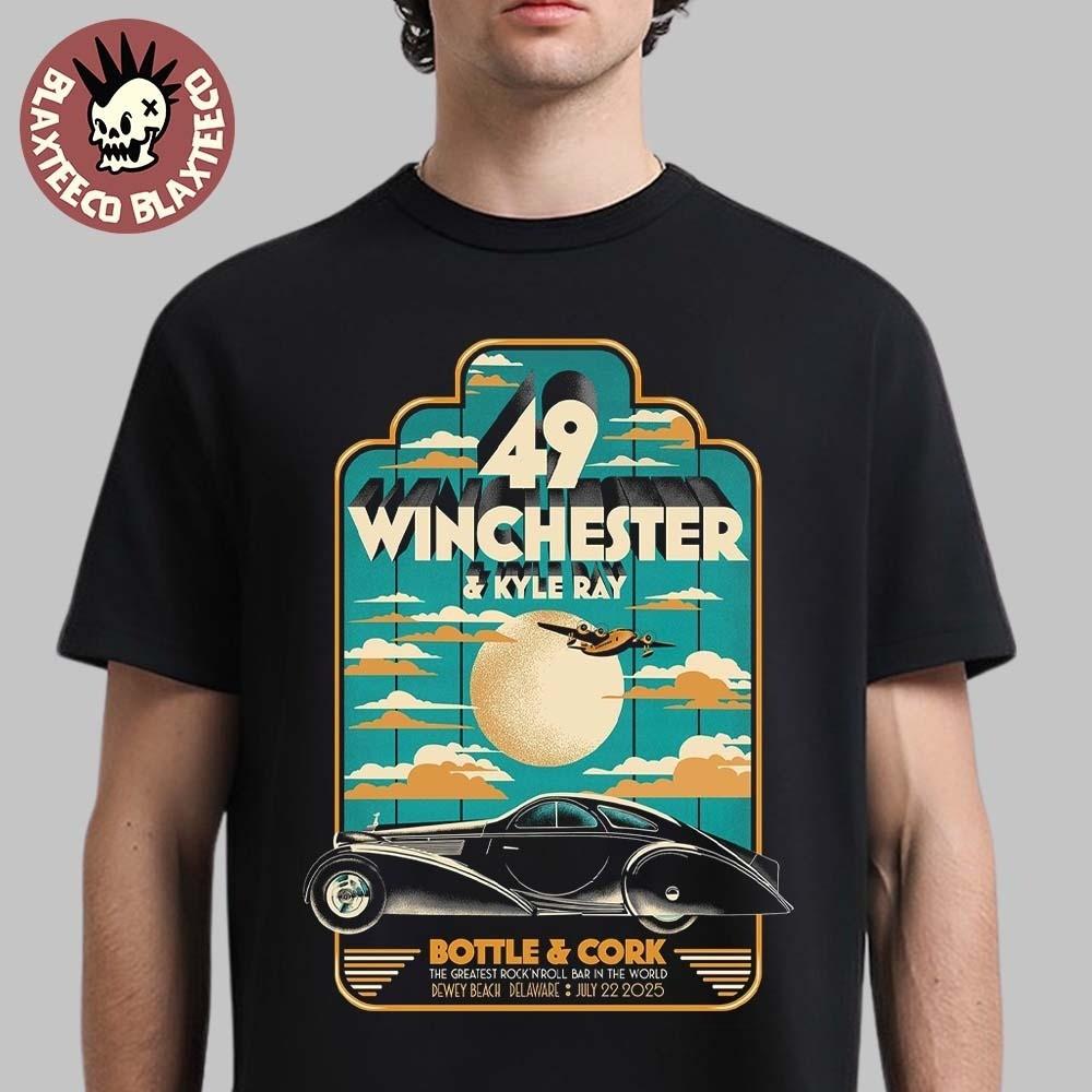 49 Winchester And Kyle Ray Dewey Beach Delaware At Bottle And Cork T-Shirt Unisex T-Shirt XXL