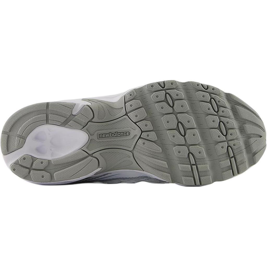 New Balance 740 Bungee Lace Little Kid White Silver Kids Sneakers PZ740WM