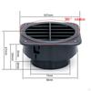 Warm Air Vent Outlet Ventilation Spare Parts Heater Duct for RV