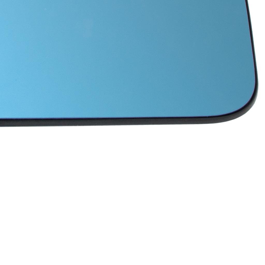 BMW 5 E39 96-04 mirror insert HEATED BLUE left