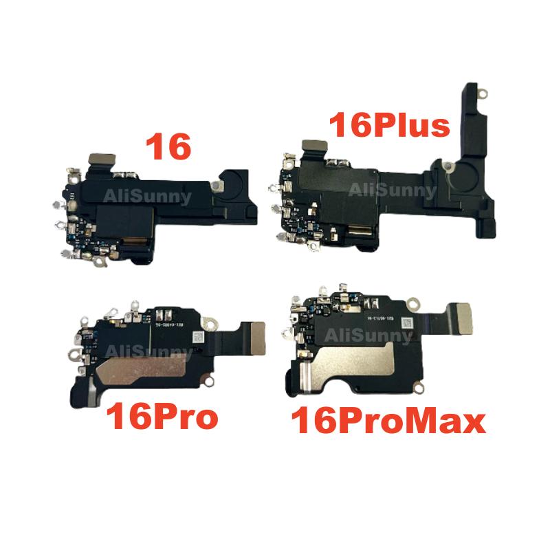 Top Front Earpiece Flex Cable for iPhone 15 14 Plus 16 Pro Max 13 12 Ear Sound Speaker Headset Fix Parts