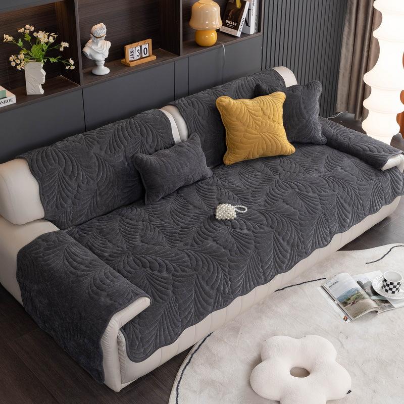 Sofa Cushion Four Seasons Universal Sofa Cover All-Inclusive Universal Seat Cushion Cover New Light Luxury Cover