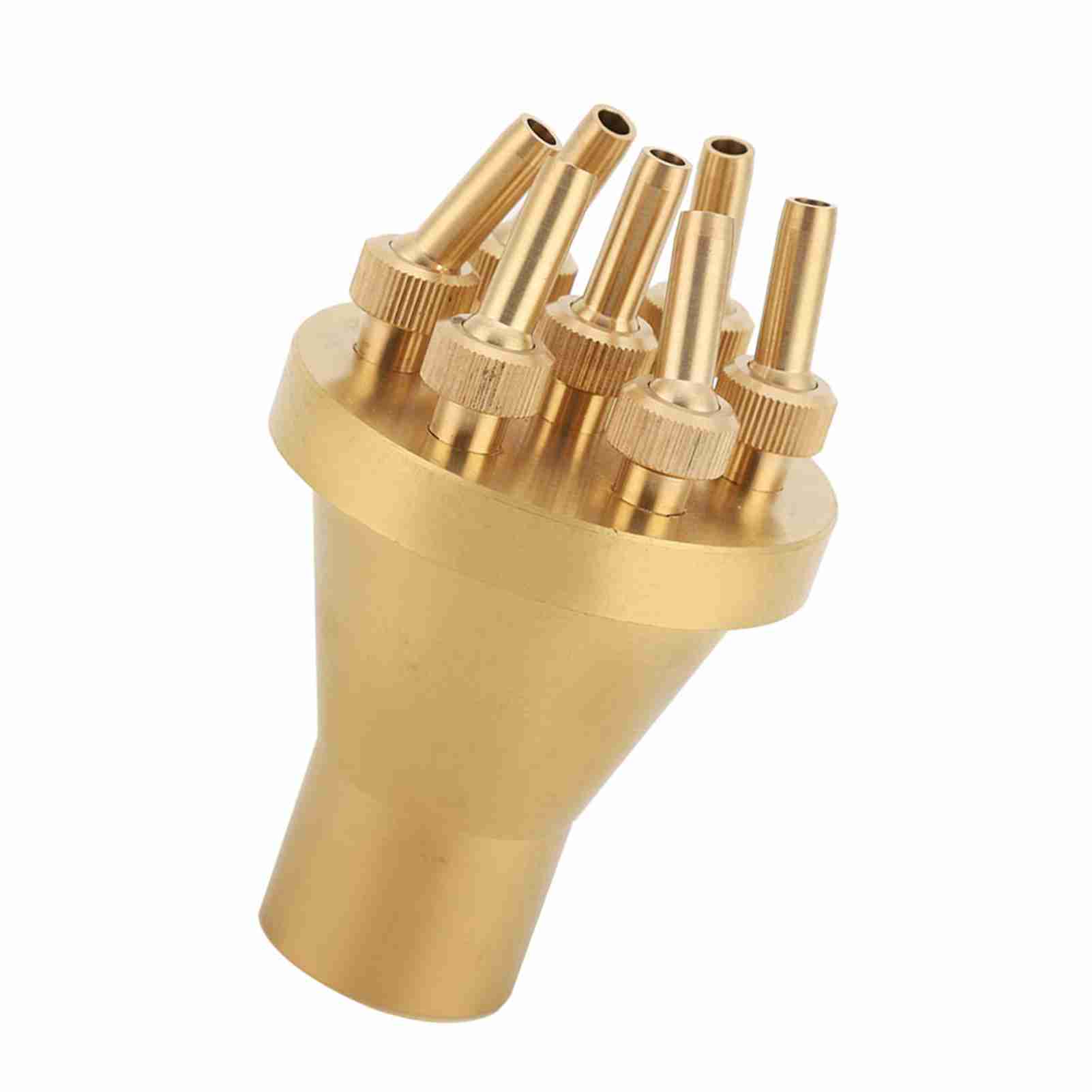 ZK30 FNPT 1  DN25 2 Tier Center Straight Style Fountain Nozzle Garden Pond Spray Tool oro
