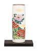 Kutani Ware Iwataya Peony Design 6-inch Vase, (with Stand) K9-1313