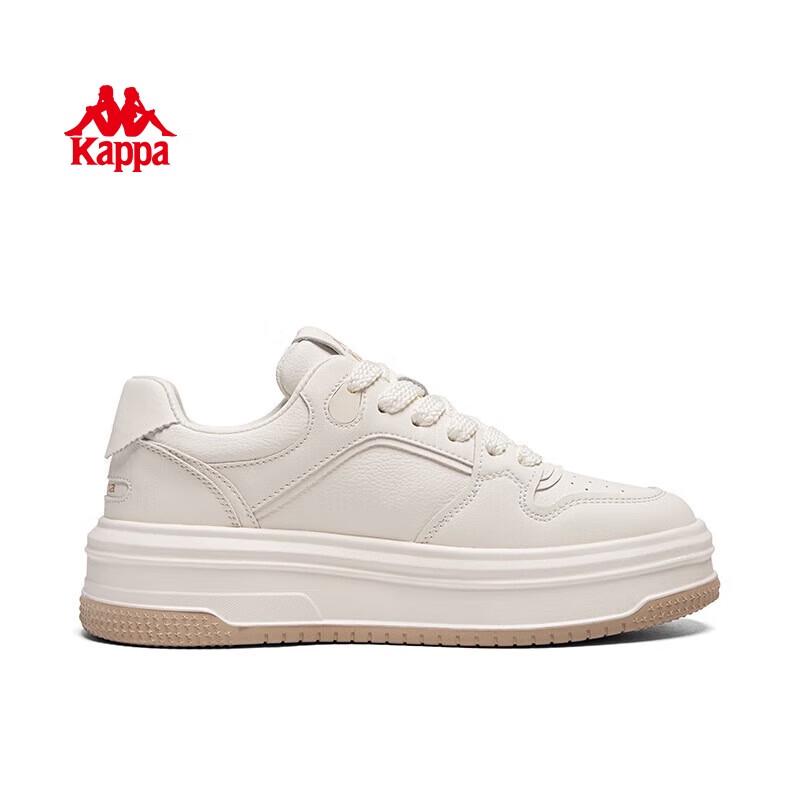 Kappa Women's Classic White Platform Sneakers