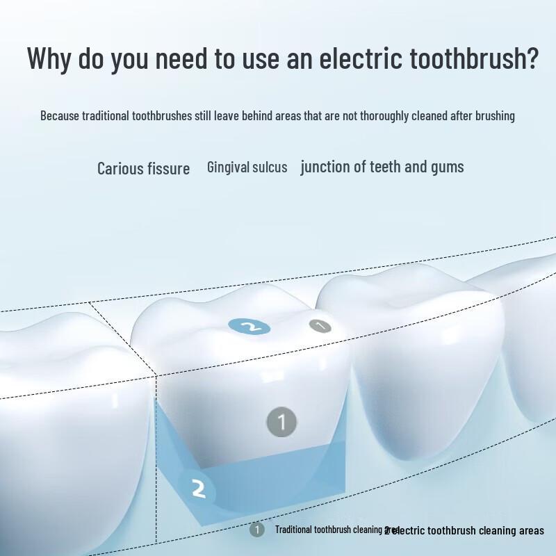 BAIR A6 Electric Toothbrush CN plug (adapter included)