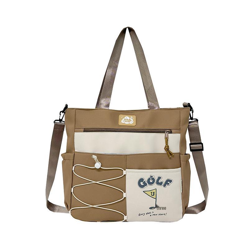 Mochila e Bolsa Transversal Fofas de Grande Capacidade Estilo Coreano para Meninas - Perfeita para Estudantes