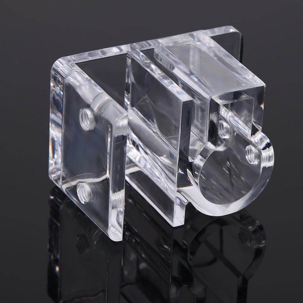 New Acrylic Fish Tank Filter Mount Tube Fixing Outflow Inflow Pipe Water Hose Clip Holder