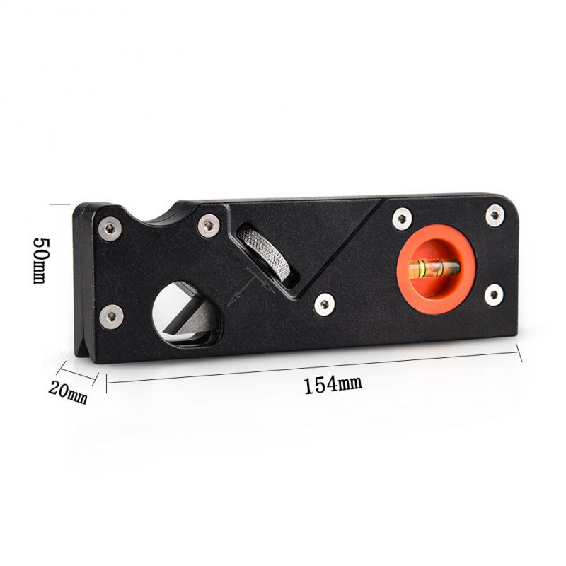 Aluminum Alloy Mini Woodworking Chamfer Plane DIY Hand Tool Edge Corner Round Bevel Trimmer