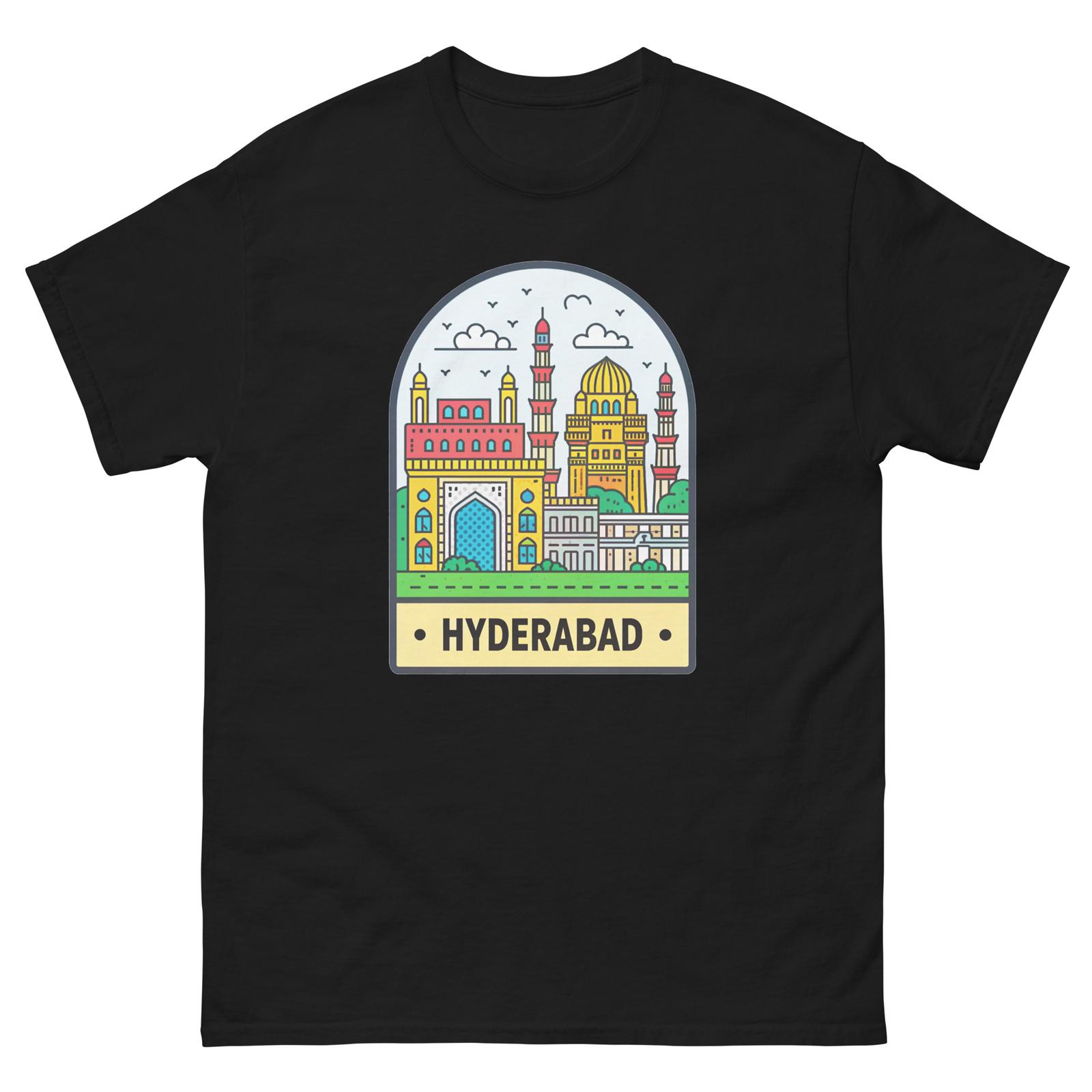 Hyderabad World Travel Urban Area City T-Shirt XL