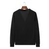 Men's Cardigan Knitted Sweater Casual Solid Color V-Neck Fashion Autumn