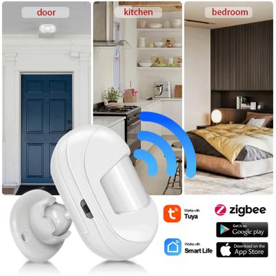 Tuya Zigbee3.0 Zigbee Motion Sensors Smart Wireless Home Connection Human Body Sensor Mini PIR Motion Sensor Use With Gateway