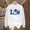 Trendiges Amerikanisches Print Crewneck Sweatshirt - Herbst Langarm, 10% Rabatt!